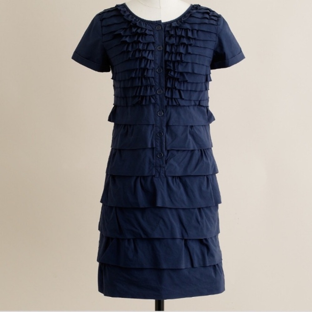J. Crew Ruffle Carly Dress